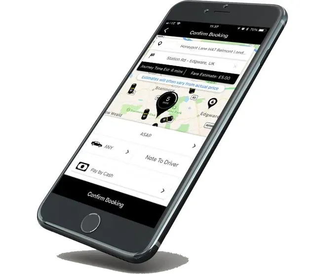 Local cars London mobile app
